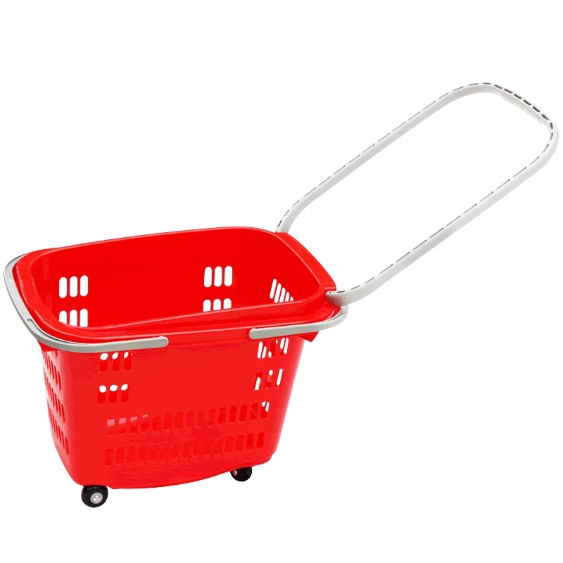 Shopping Basket With Wheels